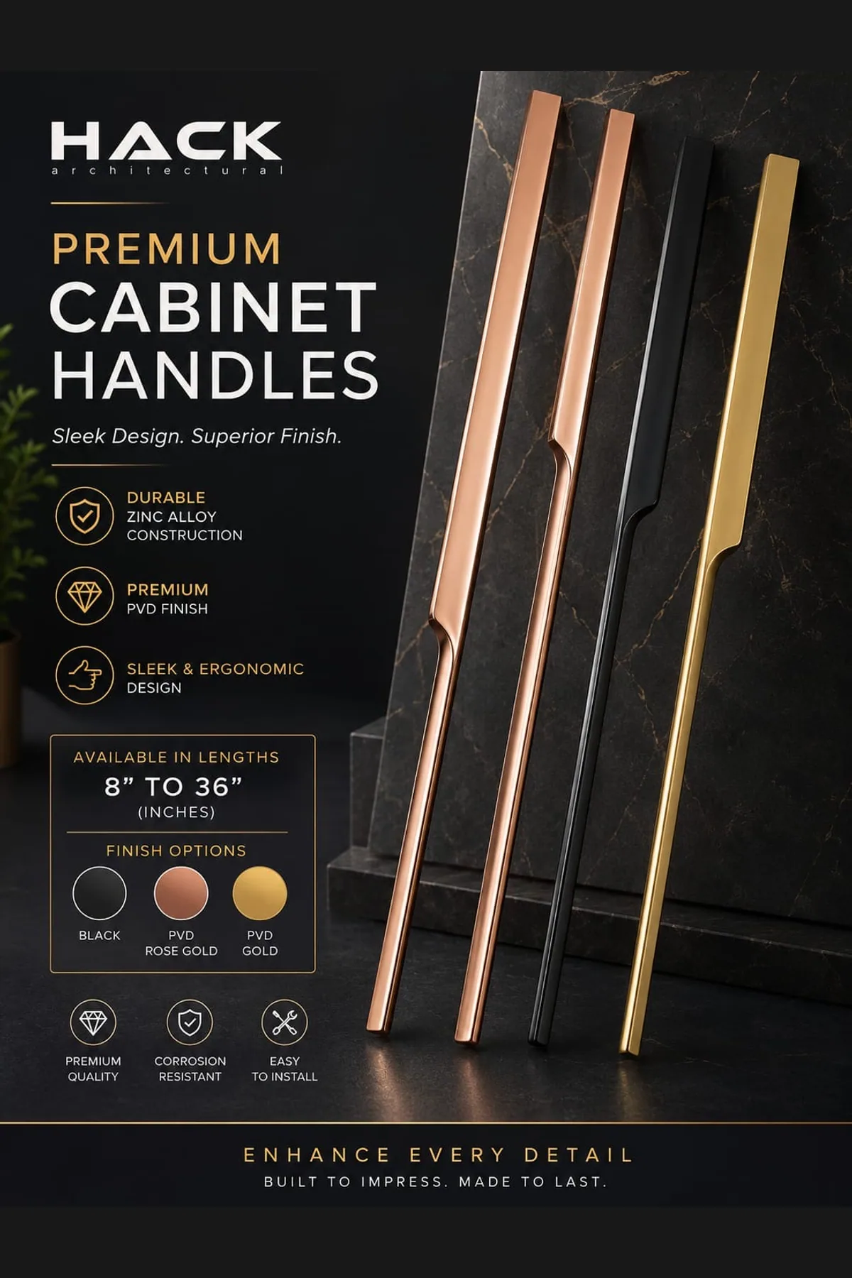 Premium Cabinet Handles