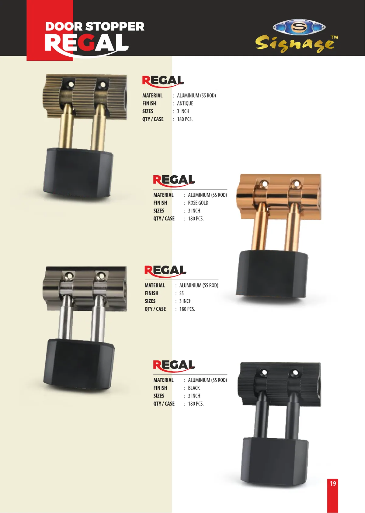 Door Stoppers — Regal