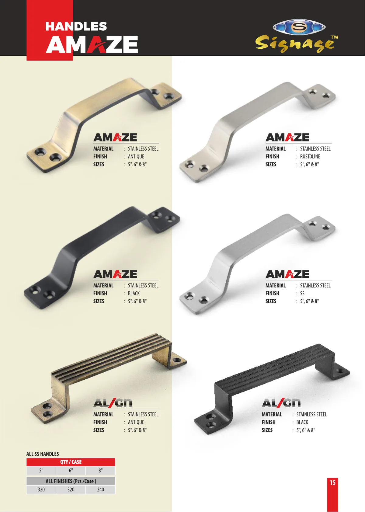 Handles — Amaze