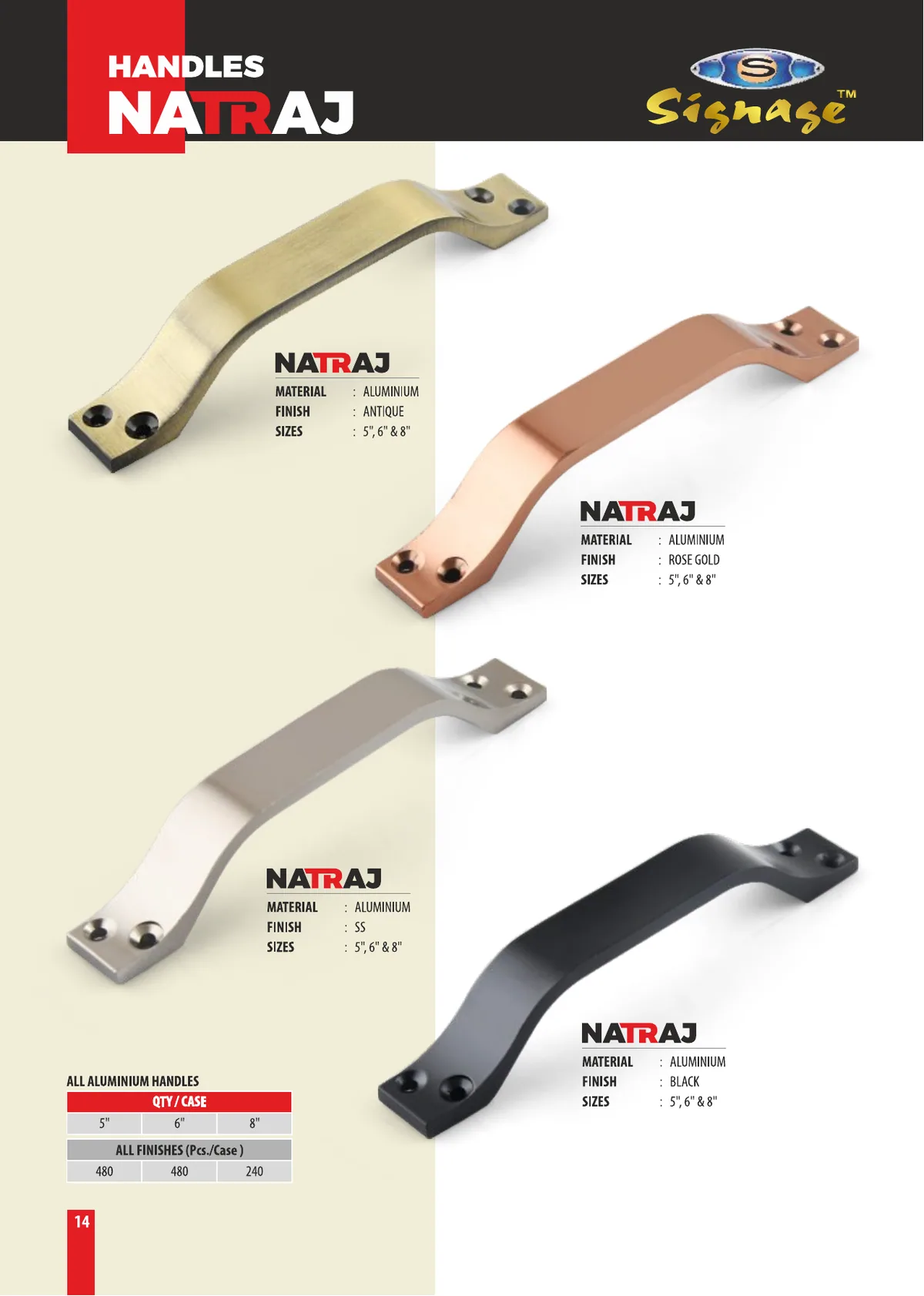 Handles — Natraj