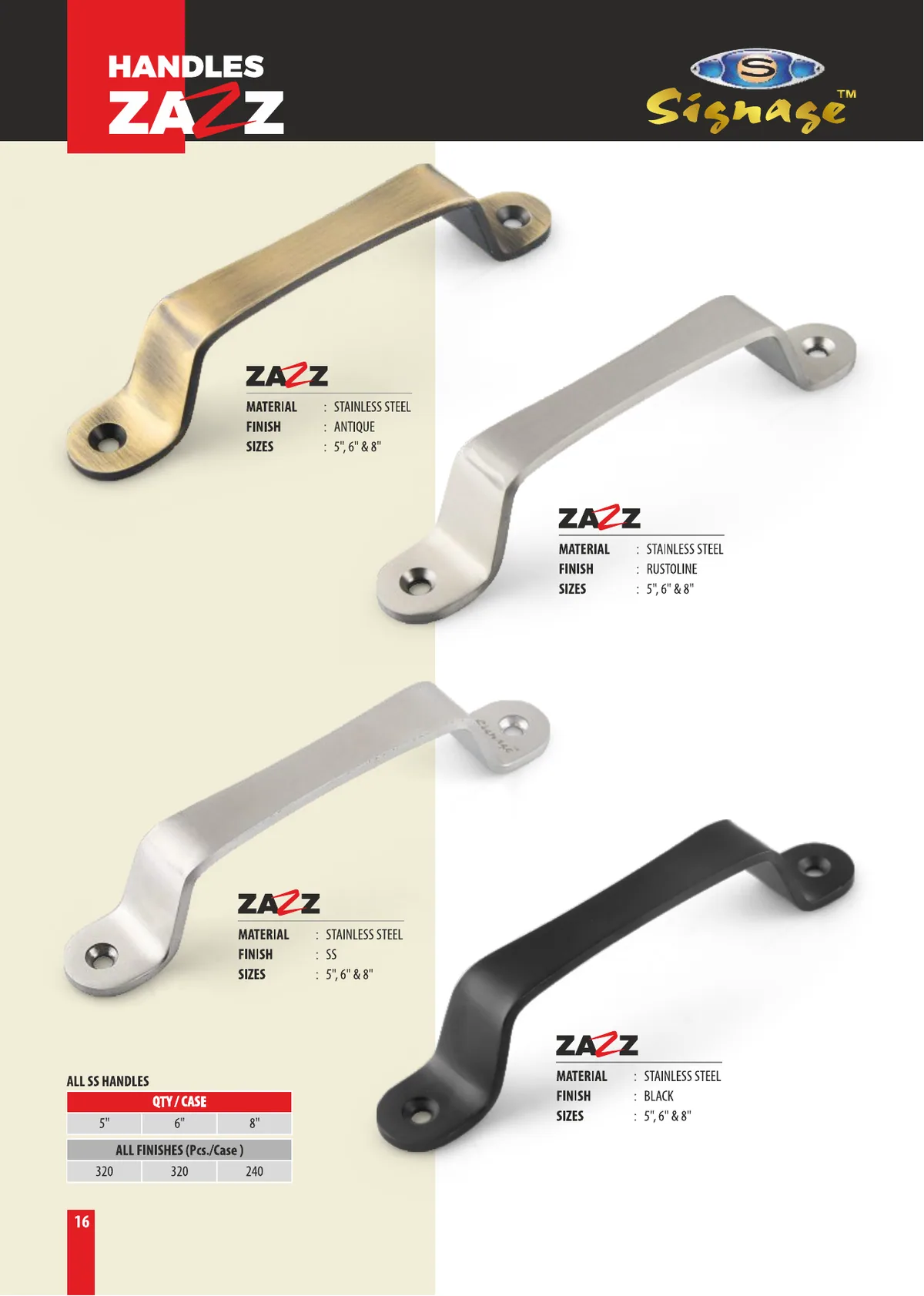 Handles — Zazz